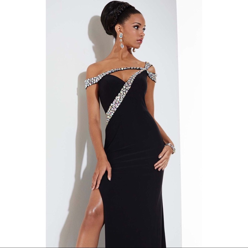 Asymmetrical Evening Gown by Studio 17